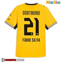 Moške Nogometnih dresov Borussia Dortmund Fabio Silva #21 Domači 2026-27 Kratki rokavi